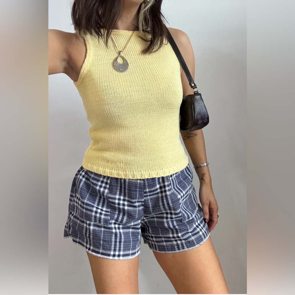 Hissy Fit Lemon Hissy Knit Vest Tank Top SOLD OUT
